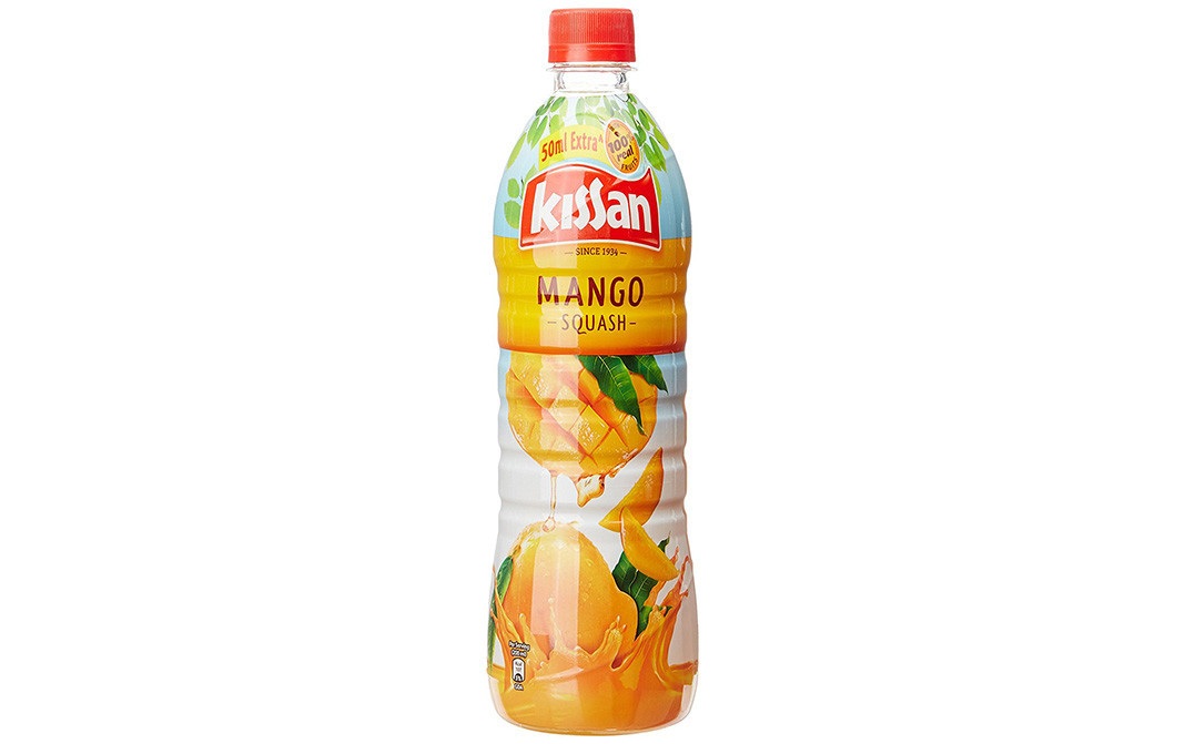 Kissan Mango Squash    Plastic Bottle  750 millilitre